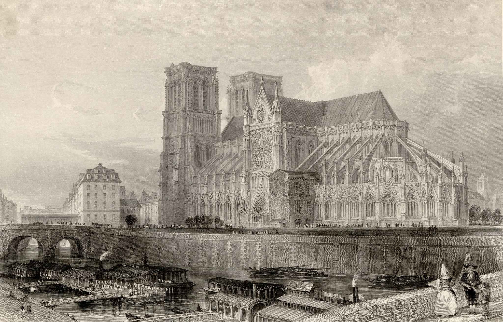 Notre-Dame de Paris avant la flèche 2